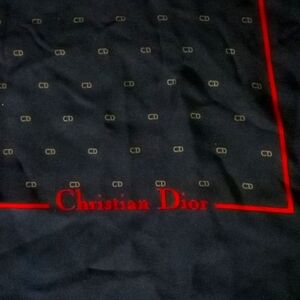 Christian Dior silk scarf